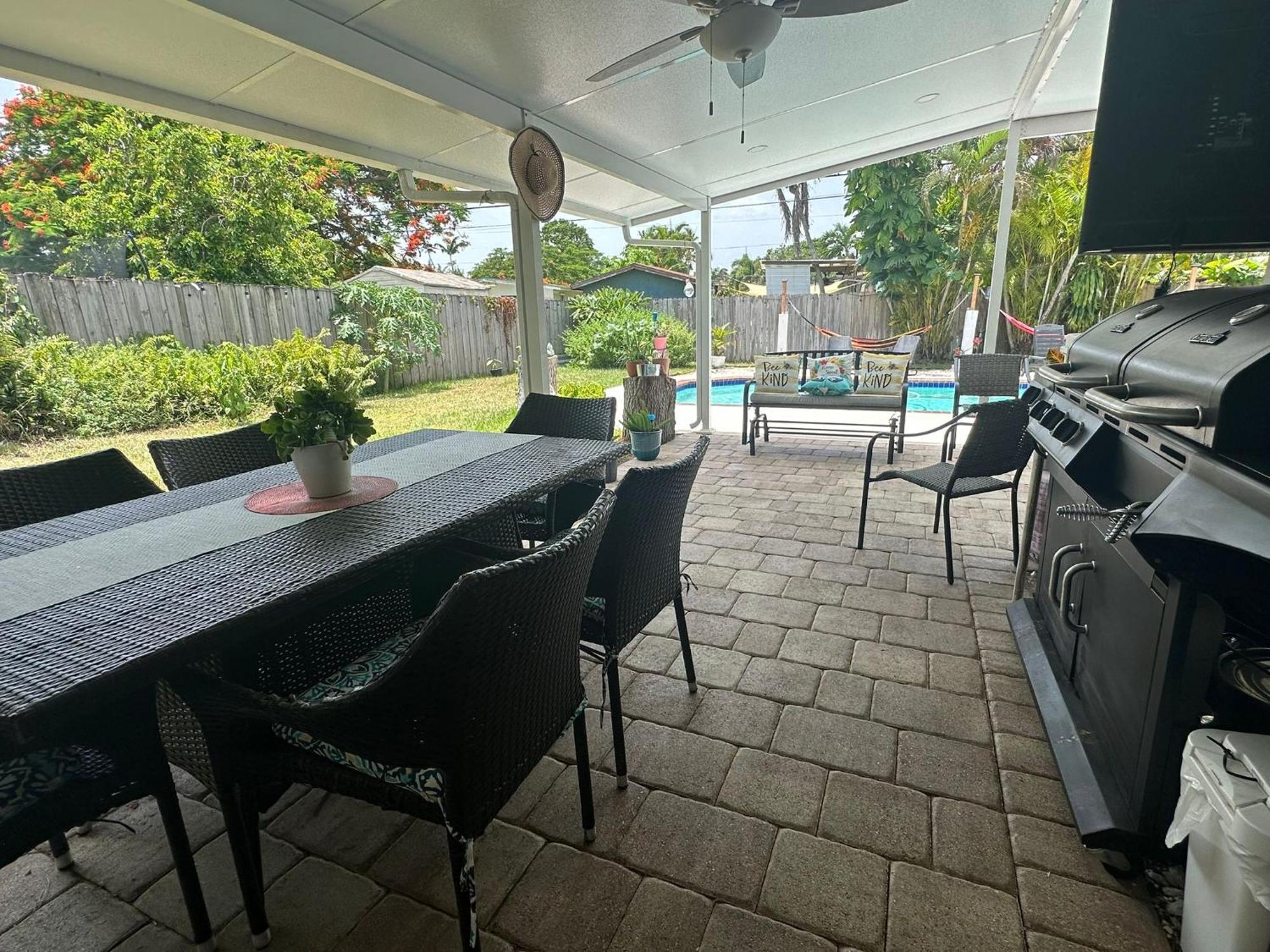 Pool House Resort Heated Swimming Pool Family Getaway Cutler Bay Dış mekan fotoğraf