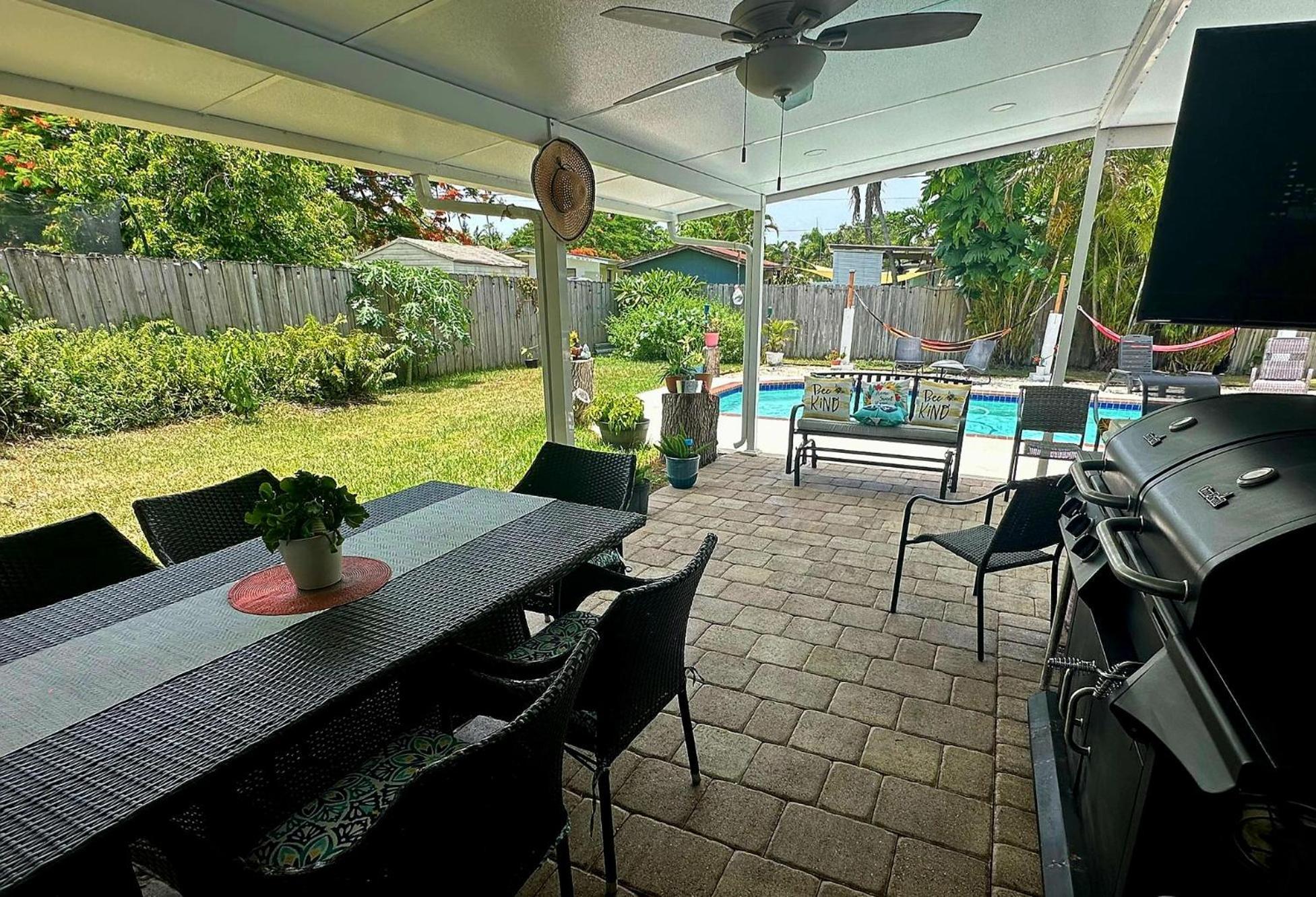 Pool House Resort Heated Swimming Pool Family Getaway Cutler Bay Dış mekan fotoğraf