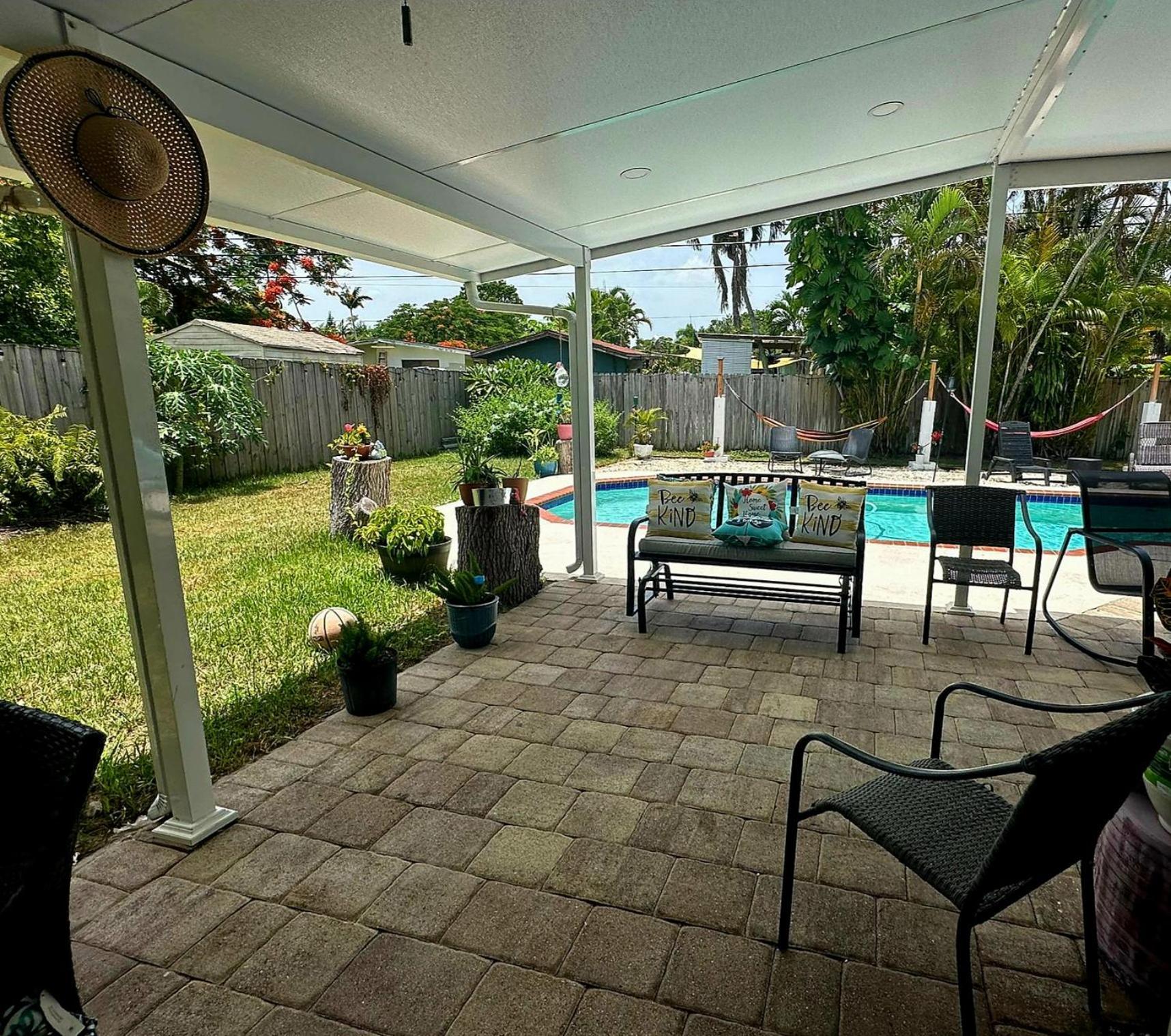 Pool House Resort Heated Swimming Pool Family Getaway Cutler Bay Dış mekan fotoğraf