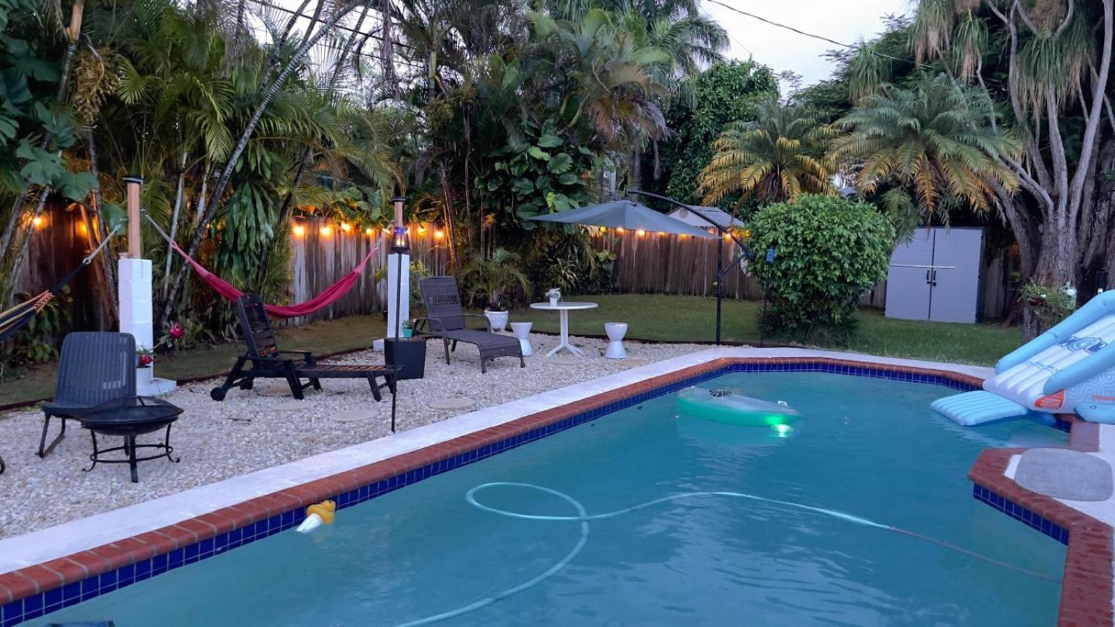 Pool House Resort Heated Swimming Pool Family Getaway Cutler Bay Dış mekan fotoğraf