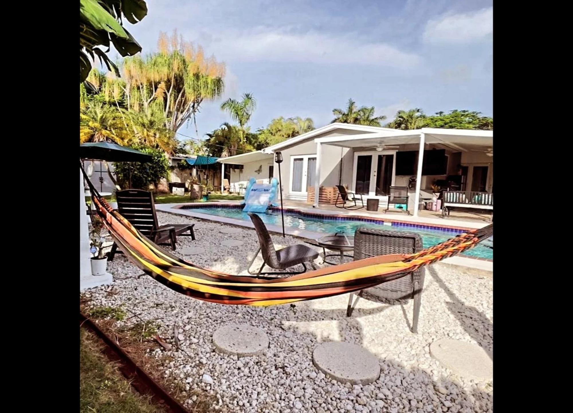 Pool House Resort Heated Swimming Pool Family Getaway Cutler Bay Dış mekan fotoğraf