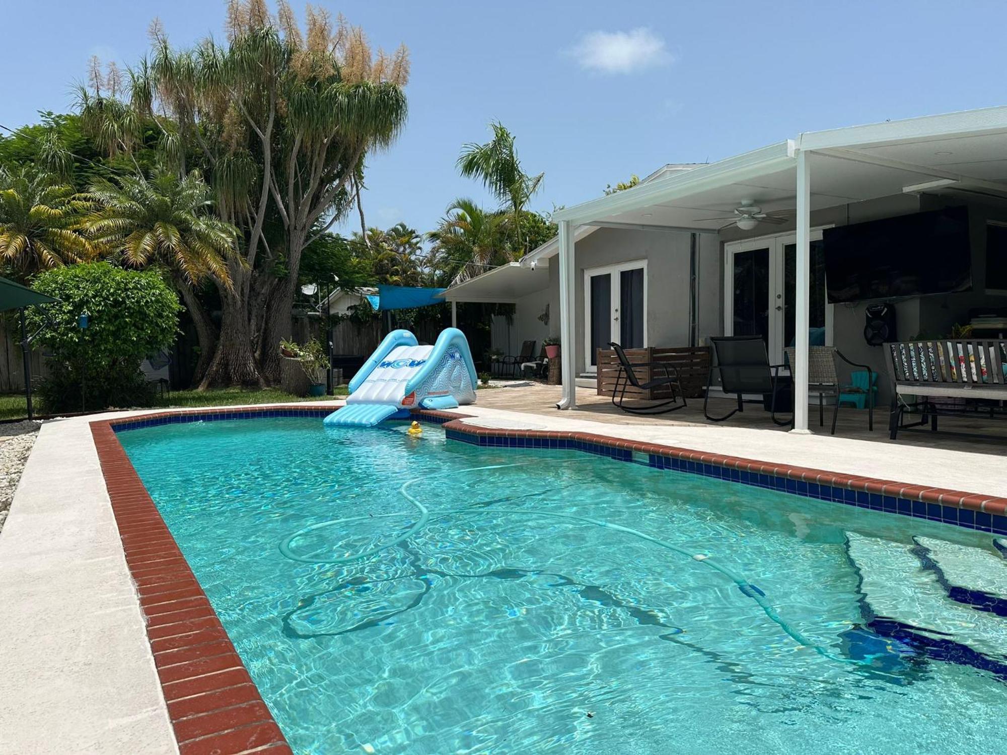 Pool House Resort Heated Swimming Pool Family Getaway Cutler Bay Dış mekan fotoğraf