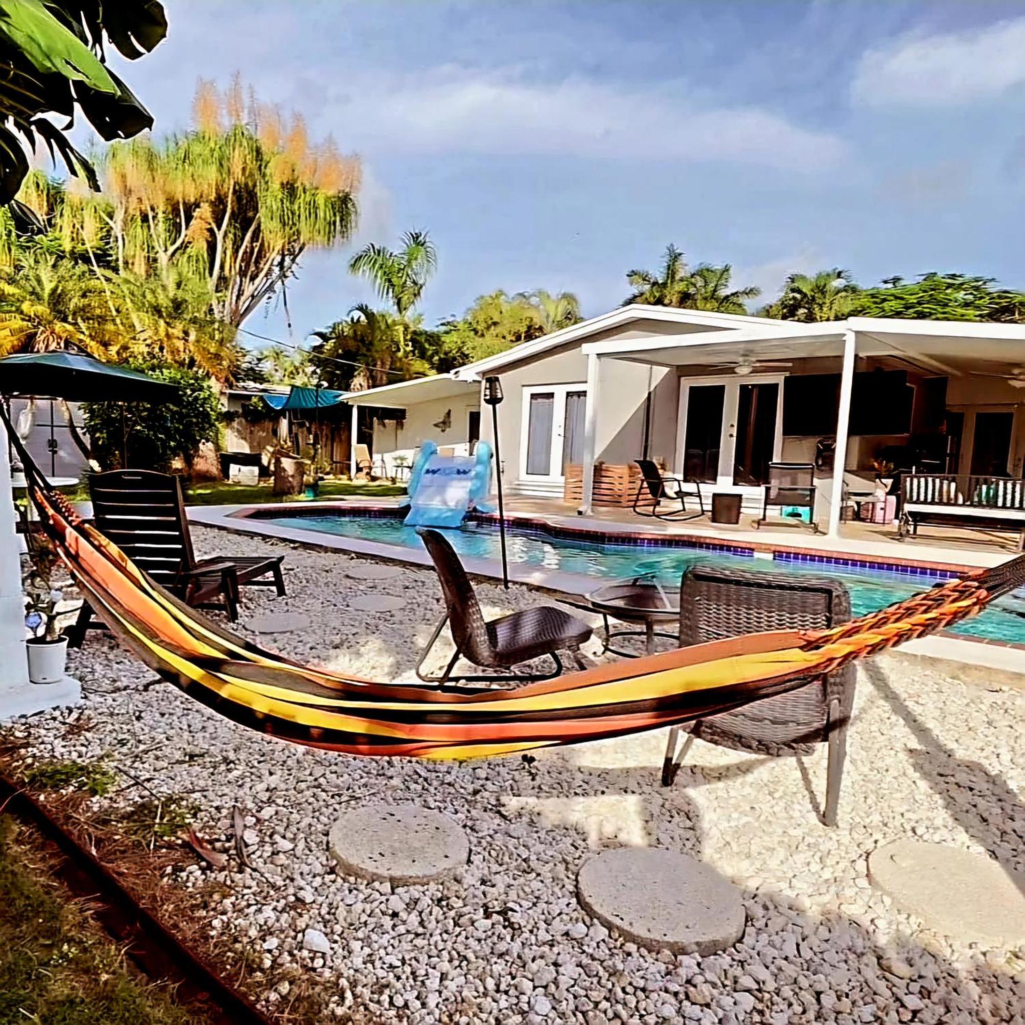 Pool House Resort Heated Swimming Pool Family Getaway Cutler Bay Dış mekan fotoğraf