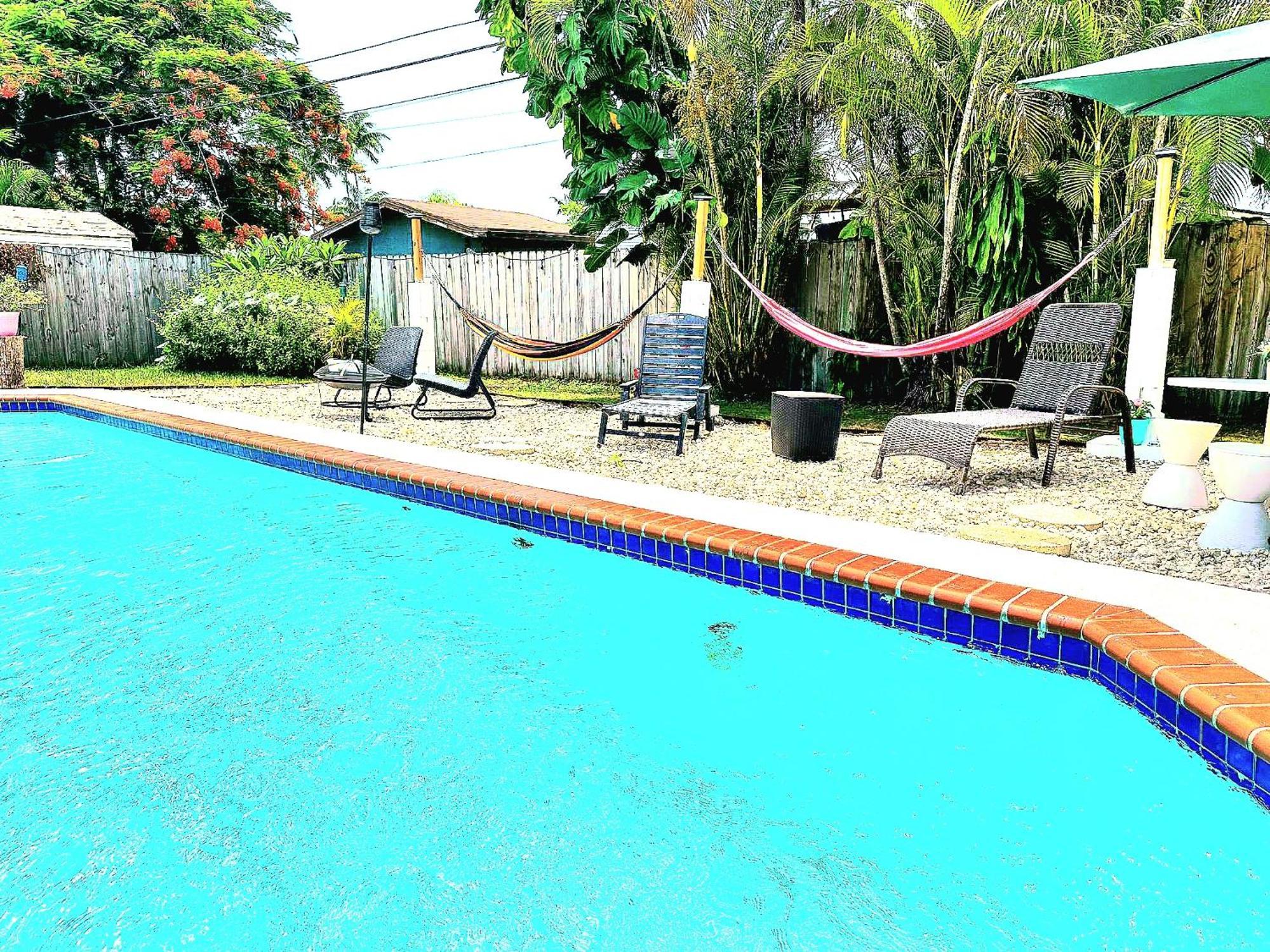Pool House Resort Heated Swimming Pool Family Getaway Cutler Bay Dış mekan fotoğraf